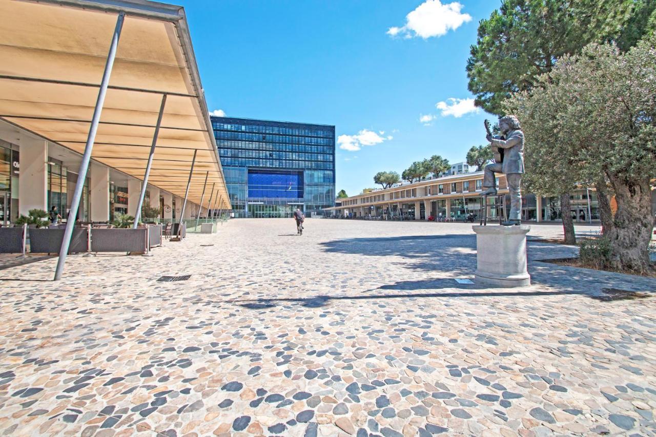 Appartement Haut de Gamme, Vue imprenable, Parking Privé Montpellier Exterior foto